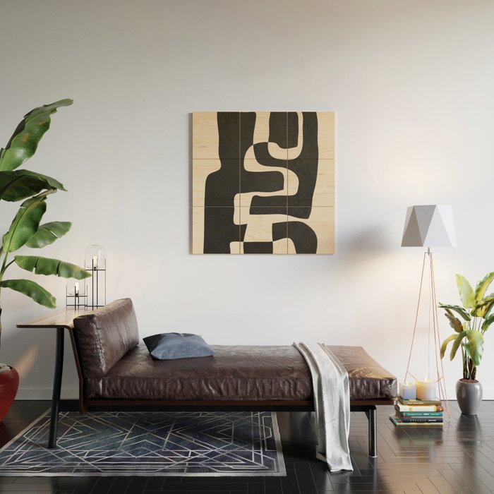 Abstract Art 55 Wood Wall Art Gallery Image 2