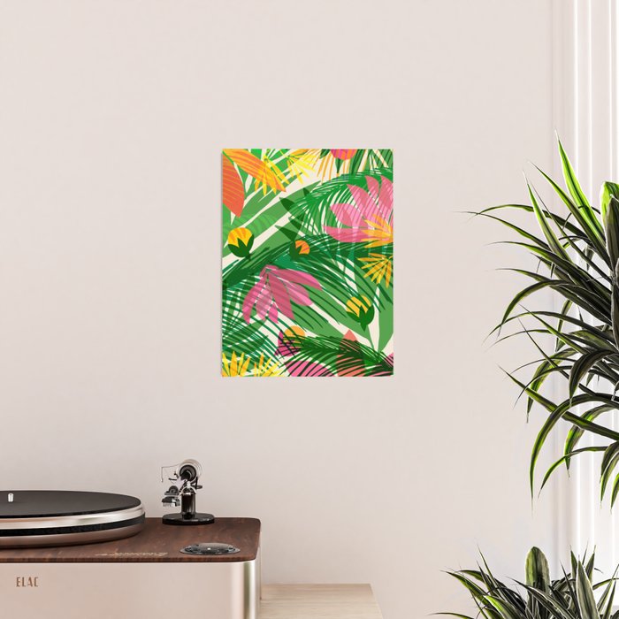 Modern Breezy Hawaiian Print  Poster Gallery Image 2