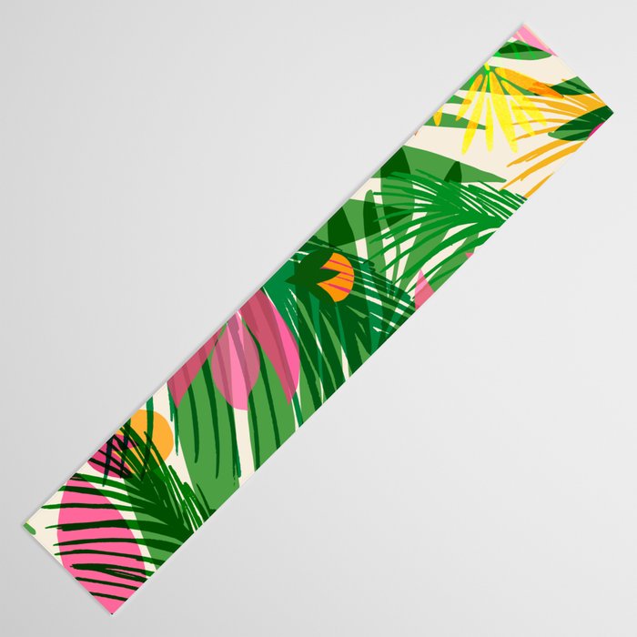 Modern Breezy Hawaiian Print  Table Runner Gallery Image 3