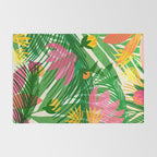 Modern Breezy Hawaiian Print  Rug Gallery Image 2