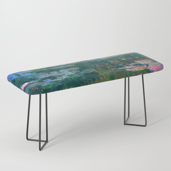 Claude Monet Water Lilies,Nymphéas Bench Gallery Image 1