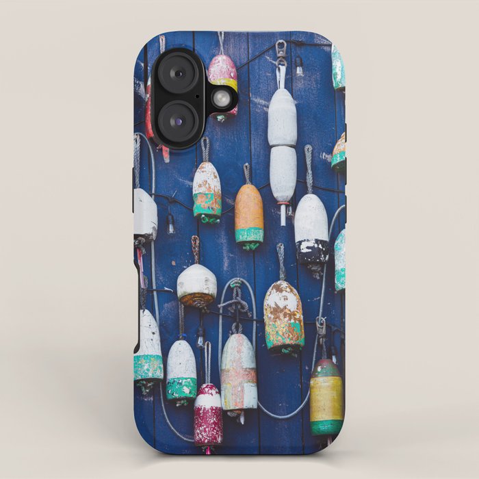 Maine Lobster Buoys iPhone Case Gallery Image 1