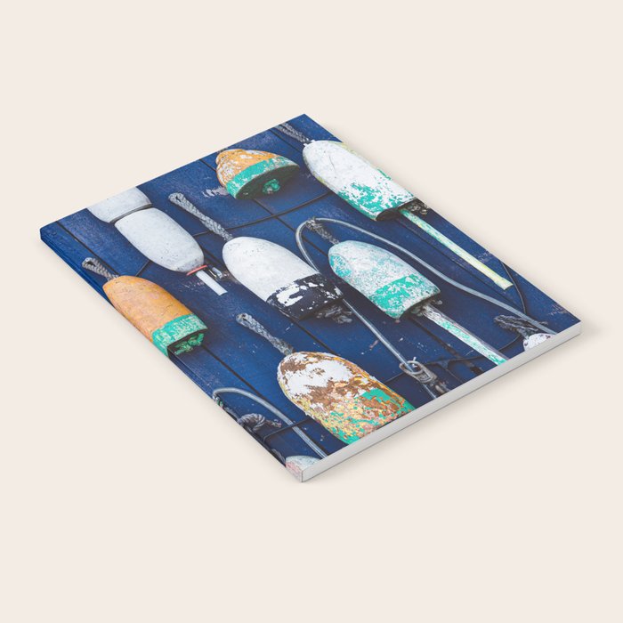 Maine Lobster Buoys Notebook Gallery Image 2