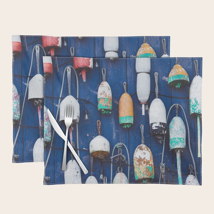 Maine Lobster Buoys Placemat Gallery Image 1