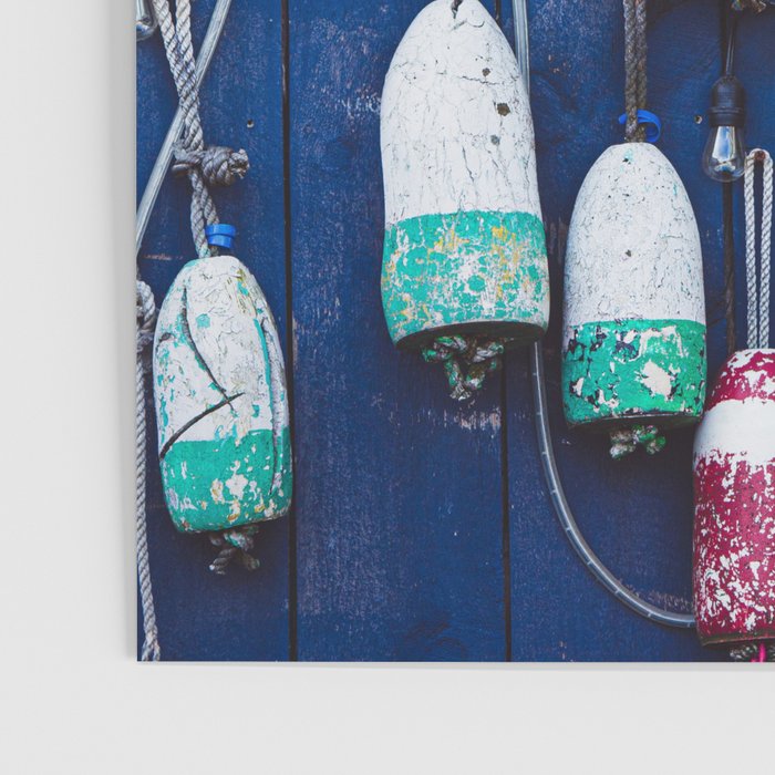 Maine Lobster Buoys Poster Gallery Image 3