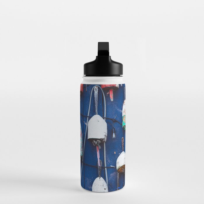 Maine Lobster Buoys Water Bottle Gallery Image 3