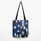 Maine Lobster Buoys Tote Bag Gallery Image 2