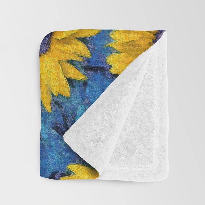 Sunflower Throw Blanket Gallery Image 3