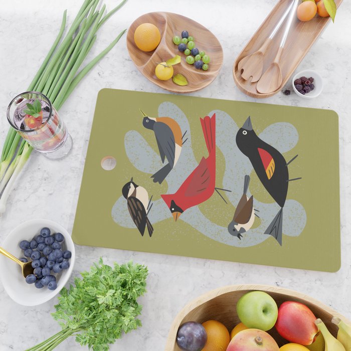 Five Birds Cutting Board Gallery Image 2