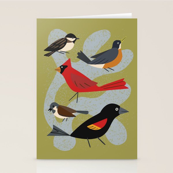 Five Birds Stationery Card Gallery Image 1