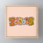 Pisces Doodle Letters Mini Art Print Gallery Image 1