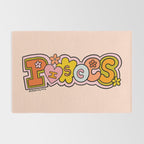 Pisces Doodle Letters Rug Gallery Image 2