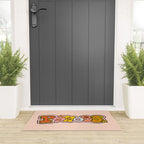 Pisces Doodle Letters Welcome Mat Gallery Image 3