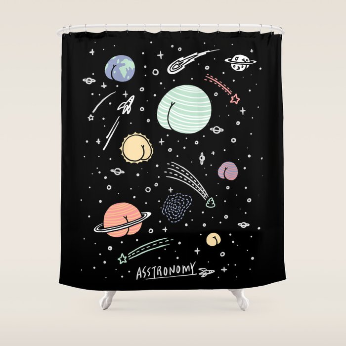 Asstronomy Shower Curtain Gallery Image 1