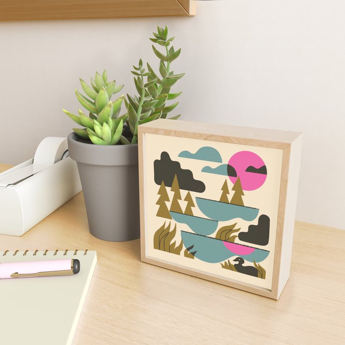 Northern Lakes Mini Art Print Gallery Image 2