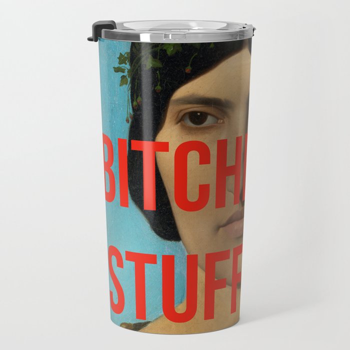 Bitches Get Stuff Done / AOC / Funny Feminist Motivational Quote Travel Mug Gallery Image 3
