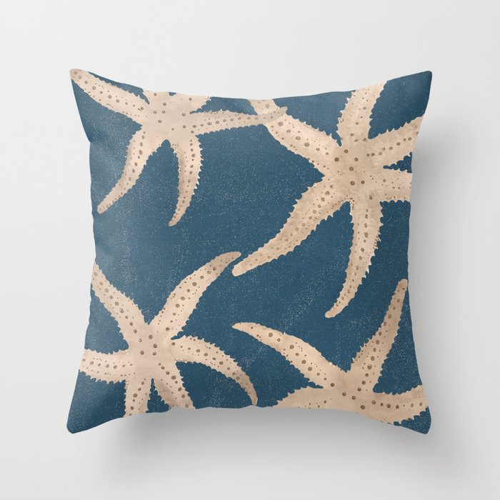 Starfish Harmony 4 Throw Pillow Gallery Image 6