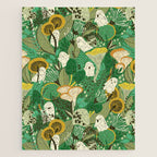 Ghost Forest Green Jigsaw Puzzle Gallery Image 1