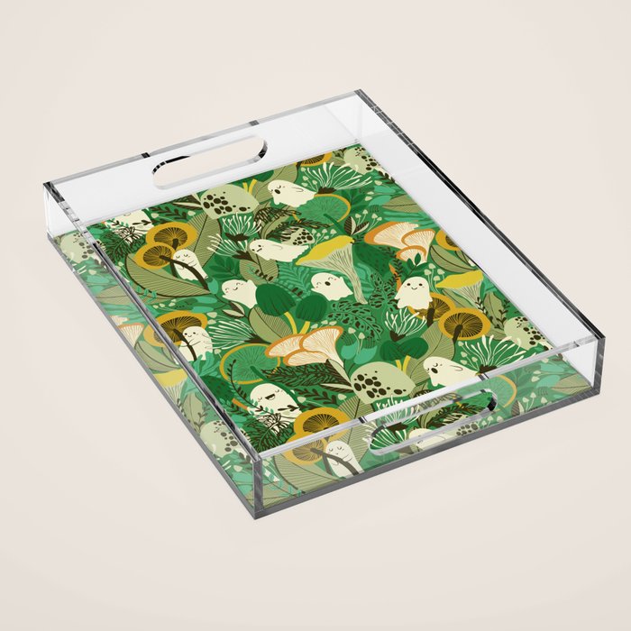 Ghost Forest Green Acrylic Tray Gallery Image 1