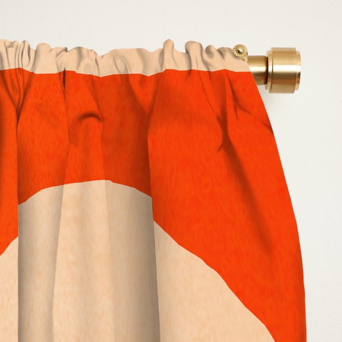 Minimalist Rabbit 7 Window Curtain Gallery Image 2