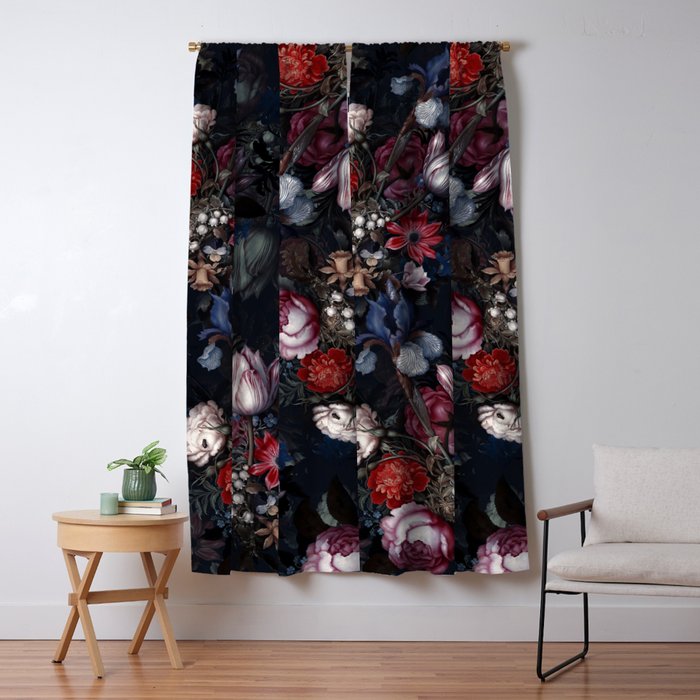 Midnight Forest VI Window Curtain Gallery Image 1
