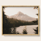 Mountain Wanderlust - Mount Hood Forest Landscape Serving Tray Gallery Image 1