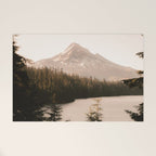 Mountain Wanderlust - Mount Hood Forest Landscape Welcome Mat Gallery Image 1