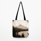 Mountain Wanderlust - Mount Hood Forest Landscape Tote Bag Gallery Image 2