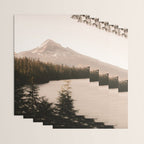 Mountain Wanderlust - Mount Hood Forest Landscape Wrapping Paper Gallery Image 3