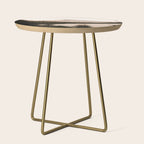 Mountain Wanderlust - Mount Hood Forest Landscape Side Table Gallery Image 1