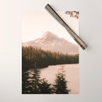 Mountain Wanderlust - Mount Hood Forest Landscape Wrapping Paper Gallery Image 1