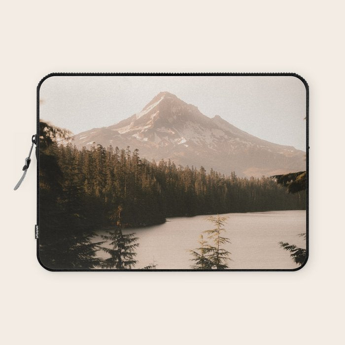 Mountain Wanderlust - Mount Hood Forest Landscape Laptop Sleeve Gallery Image 1