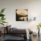 Mountain Wanderlust - Mount Hood Forest Landscape Wood Wall Art Gallery Image 2
