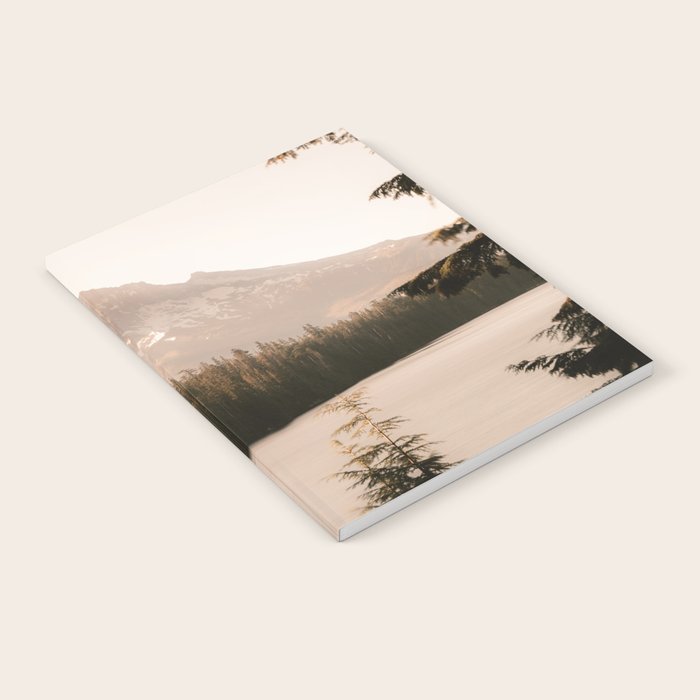 Mountain Wanderlust - Mount Hood Forest Landscape Notebook Gallery Image 2