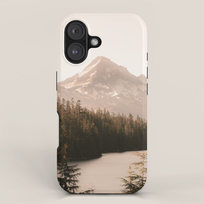 Mountain Wanderlust - Mount Hood Forest Landscape iPhone Case Gallery Image 1