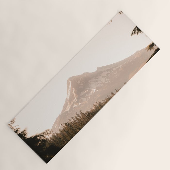 Mountain Wanderlust - Mount Hood Forest Landscape Yoga Mat Gallery Image 1