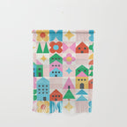 Happy Town Checks Wall Hanging Gallery Image 1