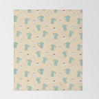 Moka Pots and Espresso Cups Throw Blanket Gallery Image 2