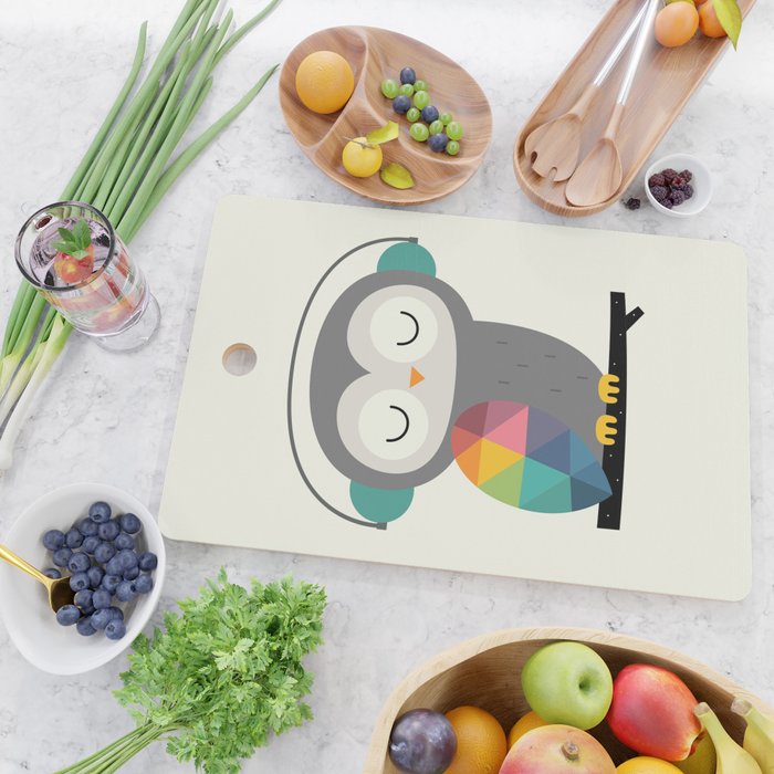 Owl Time Cutting Board Gallery Image 2