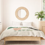 Cat and Plant 13: The Making of Monstera Duvet Cover Gallery Image 3