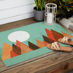 From the edge of the mountains Outdoor Rug Gallery Image 2