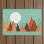 From the edge of the mountains Outdoor Rug Gallery Image 1