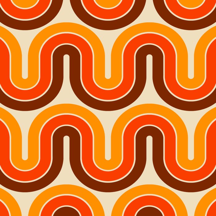 70s Retro Vintage Style 821 Autumn Coffee Mug Gallery Image 2