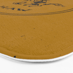 Yee Haw in Gold Bath Mat Gallery Image 3