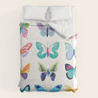 Colorful Butterflies  Duvet Cover Gallery Image 6