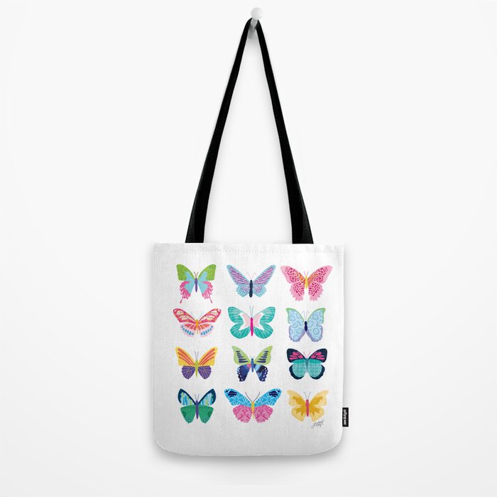 Colorful Butterflies  Tote Bag Gallery Image 2