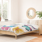 Colorful Butterflies  Duvet Cover Gallery Image 2