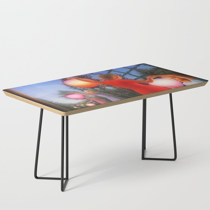 Classical Magic Realism Masterpiece 'Garden Party' by George Tooker Coffee Table Gallery Image 1