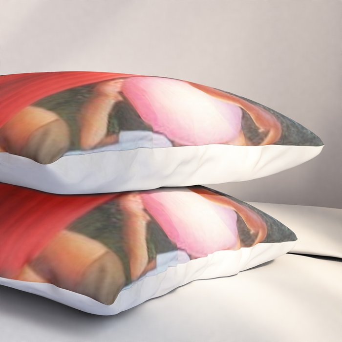 Classical Magic Realism Masterpiece 'Garden Party' by George Tooker Pillow Sham Gallery Image 3