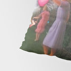 Classical Magic Realism Masterpiece 'Garden Party' by George Tooker Pillow Sham Gallery Image 4